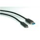 Nilox USB A - USB C, 0.5m USB cable USB 3.2 Gen 2 (3.1 Gen 2) Black