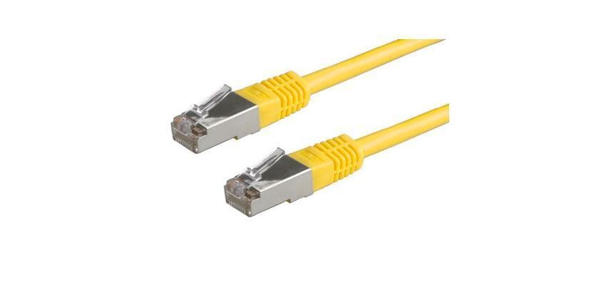 Nilox 5.0m Cat5e FTP networking cable Yellow 5 m F/UTP (FTP)