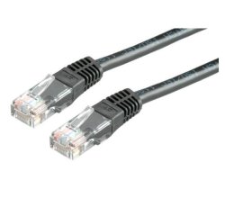 Nilox 5m Cat6 UTP networking cable Black U/UTP (UTP)