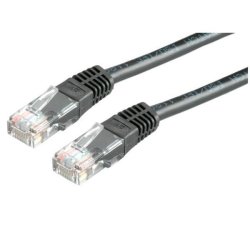 Nilox 3m Cat6 UTP networking cable Black U/UTP (UTP)