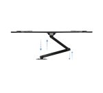 TooQ SOPORTE GIRATORIO E INCLINABLE PARA MONITOR / TV LCD, PLASMA DE 37-70, NEGRO