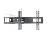 TooQ SOPORTE GIRATORIO E INCLINABLE PARA MONITOR / TV LCD, PLASMA DE 37-70, NEGRO