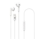 Celly UP1100TYPECWH headphones/headset Wired In-ear Calls/Music USB Type-C White
