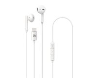 Celly UP1100TYPECWH headphones/headset Wired In-ear Calls/Music USB Type-C White