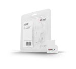 Lindy 40479 bloqueador de puerto SD card Blanco Acrilonitrilo butadieno estireno (ABS)