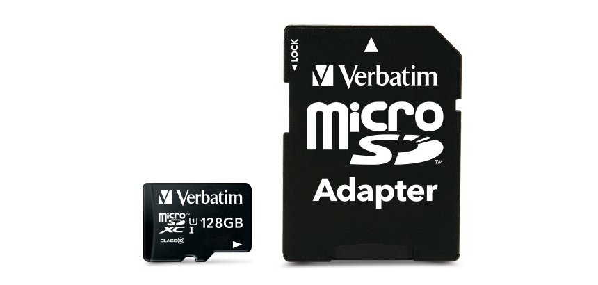 Verbatim - Micro SDHC Classe 10 fino a 45mb/sec - 44085 - 128GB