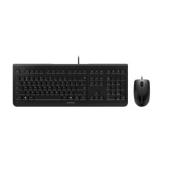 CHERRY DC 2000 clavier Souris incluse Universel USB QWERTY Anglais américain Noir
