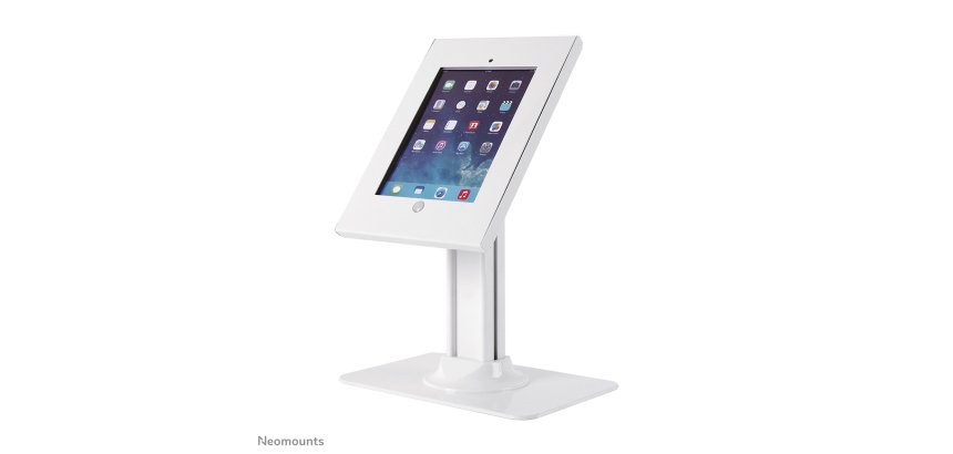 Neomounts TABLET-D300WHITE Support de bureau pour tablette 9.7"- verrouillable