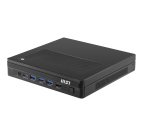 MSI Pro DP10 A14MG-003EU PC/stazione di lavoro Intel® Core™ i3 i3-14100 8 GB DDR5-SDRAM 512 GB SSD Windows 11 Home Mini PC Nero