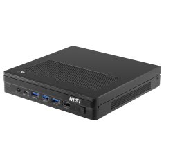 MSI Pro DP10 A14MG-003EU PC/stazione di lavoro Intel® Core™ i3 i3-14100 8 GB DDR5-SDRAM 512 GB SSD Windows 11 Home Mini PC Nero