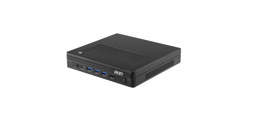 MSI Pro DP10 A14MG-003EU PC/stazione di lavoro Intel® Core™ i3 i3-14100 8 GB DDR5-SDRAM 512 GB SSD Windows 11 Home Mini PC Nero