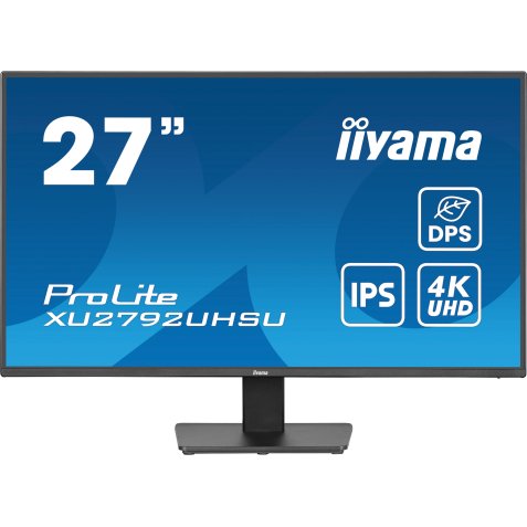 iiyama ProLite XU2792UHSU-B6 écran plat de PC 68,6 cm (27") 3840 x 2160 pixels 4K Ultra HD LED Noir