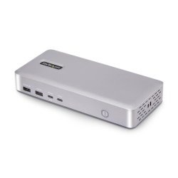 StarTech.com Station d'Accueil USB4, USB-C 40Gbps, Double Vidéo HDMI, Jusqu'à 2x 4K 60Hz 4:4:4 (RGB) ou 2x 4K 120Hz 4:2:2, Dock Multi-Moniteur, 6x USB, 2.5GbE, 100W PD