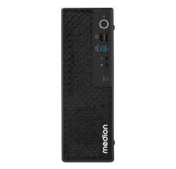 MEDION Picoworx T80 III, Copilot+ PC (MD340102) Intel Core Ultra 7 258V 32 Go LPDDR5x-SDRAM 512 Go SSD Windows 11 Pro Mini PC Noir
