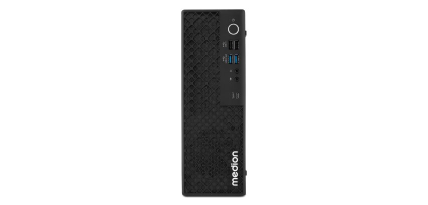 MEDION Picoworx T80 III, Copilot+ PC (MD340102) Intel Core Ultra 7 258V 32 Go LPDDR5x-SDRAM 512 Go SSD Windows 11 Pro Mini PC Noir