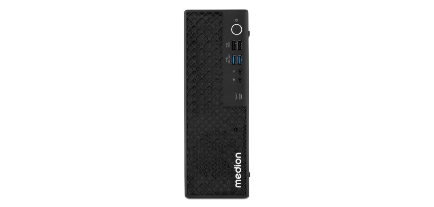 MEDION Picoworx T80 III, Copilot+ PC (MD340102) Intel Core Ultra 7 258V 32 Go LPDDR5x-SDRAM 512 Go SSD Windows 11 Pro Mini PC Noir