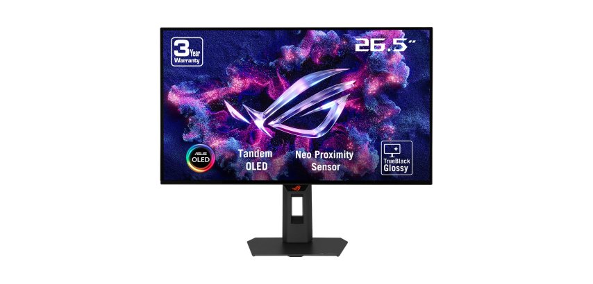 ASUS ROG Strix XG27AQWMG computer monitor 67.3 cm (26.5") 2560 x 1440 pixels Quad HD OLED Black