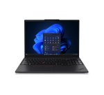 Lenovo ThinkPad T16 Gen 4 (Intel) Copilot+ PC Intel Core Ultra 7 258V Ordinateur portable 40,6 cm (16") WUXGA 32 Go LPDDR5x-SDRAM 1 To SSD Wi-Fi 7 (802.11be) Windows 11 Pro Suisse Noir
