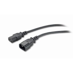 APC PWR Cord C13 - C14, 0.6 m Noir 0,61 m Coupleur C13 Coupleur C14