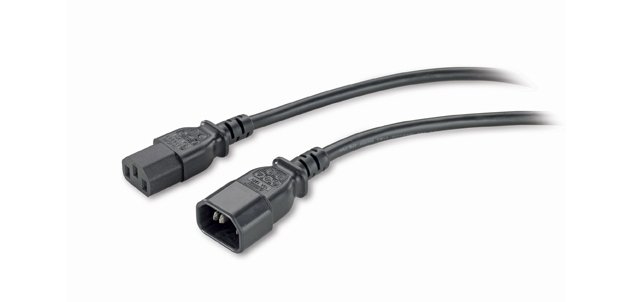 APC NetShelter - Cordon d'alimentation - Prises C14 et C13 - 0,6m - Professionnels