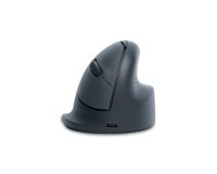 Souris ergonomique verticale sans fil rechargeable R-Go HE Basic droitier gris - taille M