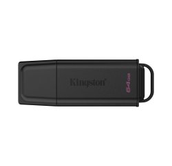 Kingston Technology DataTraveler 64GB USB portatile 3.2 Gen 1 Exodia Nero