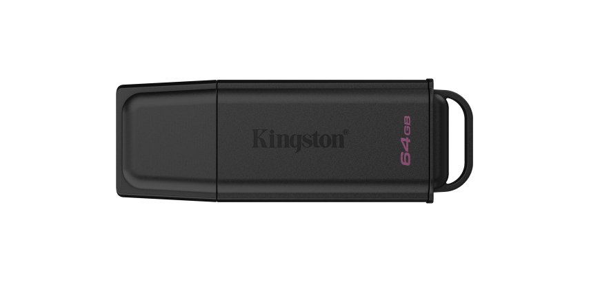 Kingston Technology DataTraveler 64GB Portable USB 3.2 Gen 1 Exodia Black