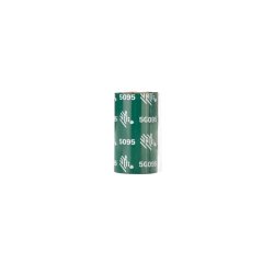 Zebra 5095 Resin cinta térmica 74 m Negro