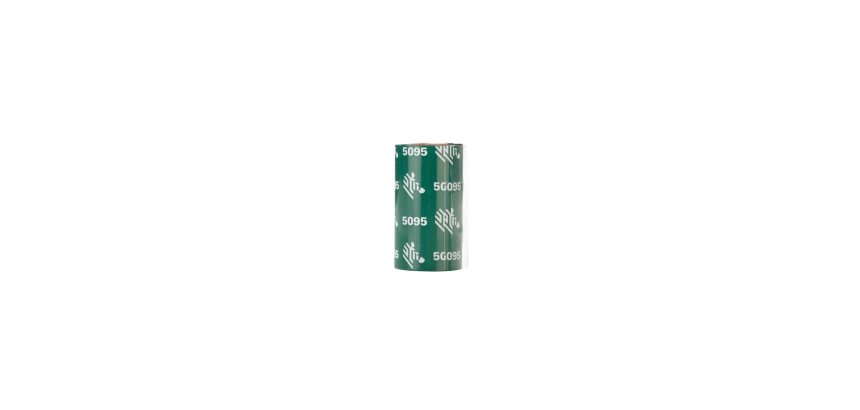 Zebra 5095 Resin cinta térmica 74 m Negro