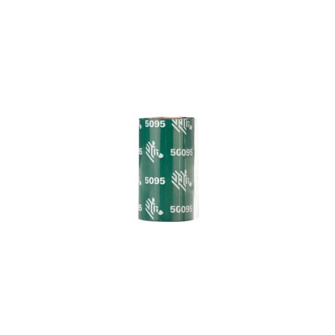 Zebra 5095 Resin cinta térmica 74 m Negro