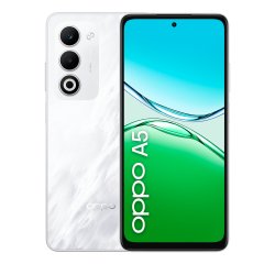OPPO A5 Smartphone, Foto AI 50MP, Frontale 5MP, Display 6.67” 90HZ LCD HD+, 6000mAh, RAM 6(Esp2GB/4GB/6GB)+ROM 128GB (esp1TB), IP65, [Versione Italia], Mist White