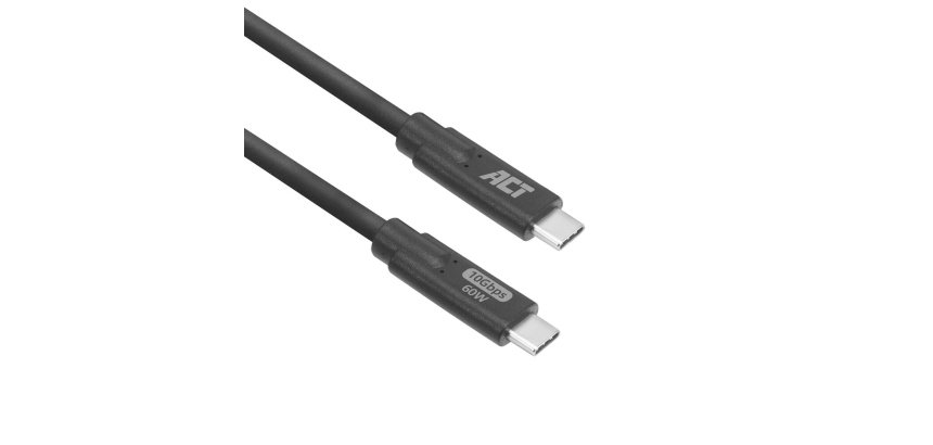 ACT USB 3.0 Cable 10Gbps 60W USB Type-C, 3 meters