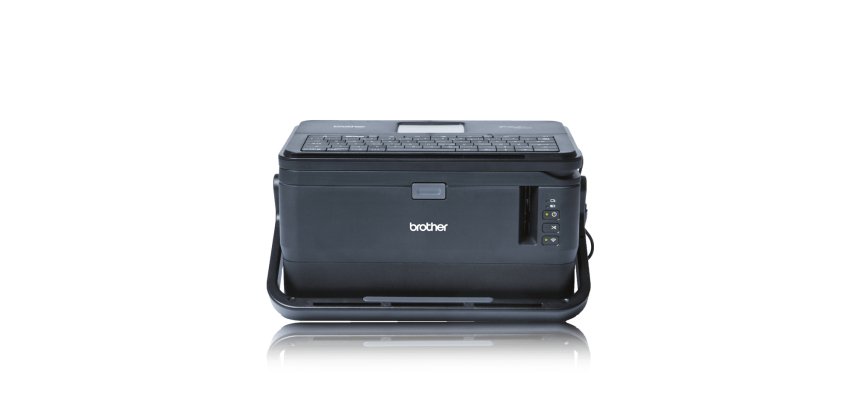 Brother PT-D800W stampante per etichette (CD) Trasferimento termico 360 x 360 DPI 60 mm/s Con cavo e senza cavo TZe Wi-Fi QWERTY