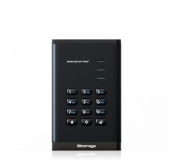 iStorage diskAshur PRO3 SSD 8 To USB Type-A / USB Type-C 3.2 Gen 1 (3.1 Gen 1) Noir