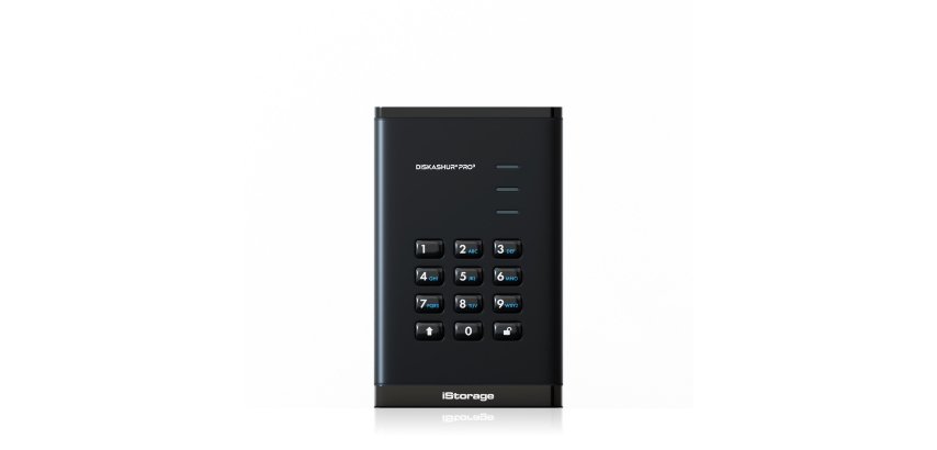 iStorage diskAshur PRO3 SSD 8 To USB Type-A / USB Type-C 3.2 Gen 1 (3.1 Gen 1) Noir