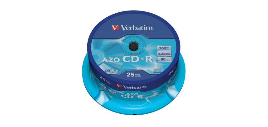 Verbatim CD-R AZO Crystal 700 MB 52x 25 pc(s)