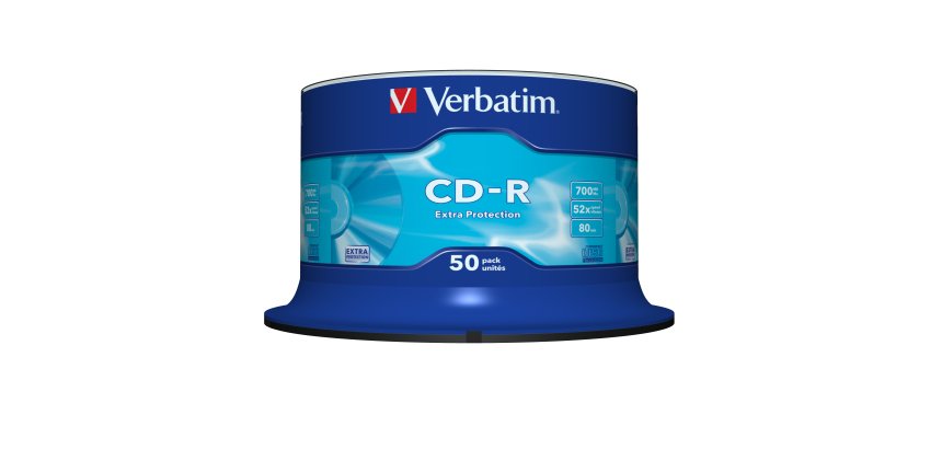 Verbatim CD-R Extra Protection 700 Mo 52x 50 pièce(s)