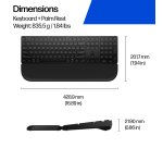 HP Multi-Device Dual-Mode Keyboard with Palm Rest 580K