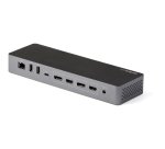 StarTech.com USB C Docking Station for Macbook Pro/Air-M1/M2/M3/M4, Thunderbolt Compatible, HDMI/DisplayPort, Dual 4K 60Hz/Single 8K, USB Type-C Laptop Dock, 96W Power Delivery, USB 10Gbps