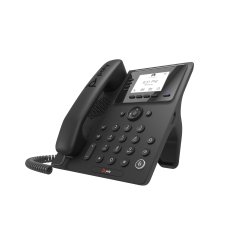 Poly Teléfono multimedia empresarial CCX 350 para Microsoft Teams y habilitado para alimentación a través de Ethernet (PoE)