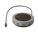 StarTech.com USB-C Speakerphone Docking Station, Mini Portable Conference Speaker and Audio Dock, USB-C to VGA/4K HDMI, 2x USB-A Hub, Mic/Speaker, Teams/Zoom/Softphone Speakerphone