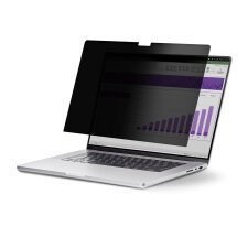 StarTech.com Filtre de Confidentialité pour MacBook Pro 21/23 14", Écran de Confidentialité /Filtre Antireflet Amovible et Réversible, Protecteur d'Écran Magnétique avec 51% de Réduction de la lumière Bleue