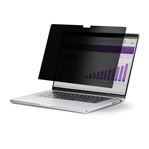 StarTech.com Filtre de Confidentialité pour MacBook Air 2023/24 M2/M3 15", Écran de Confidentialité /Filtre Antireflet Amovible/Réversible, Protecteur d'Écran Magnétique avec 51% de Réduction de la lumière Bleue