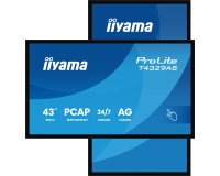 iiyama T4329AS-B1AG écran plat de PC 108 cm (42.5") 3840 x 2160 pixels 4K Ultra HD LED Écran tactile Noir