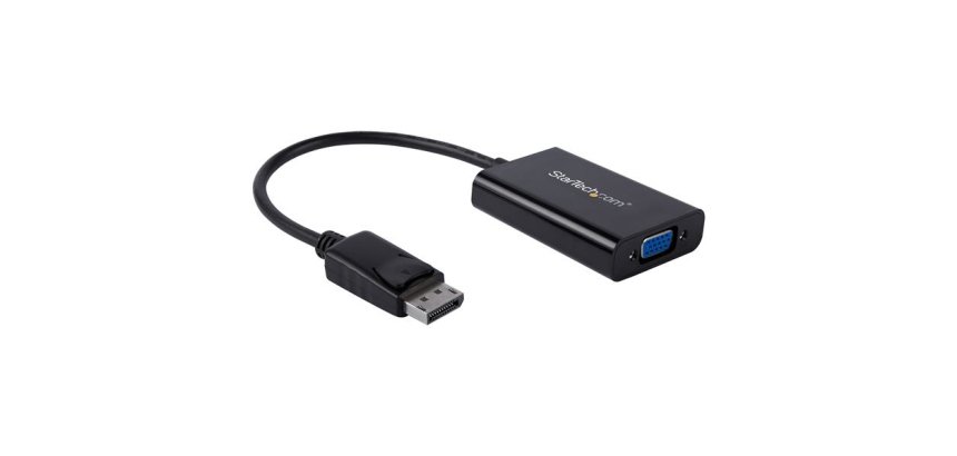 StarTech.com Adaptador de vídeo DisplayPort a VGA con audio
