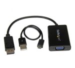 StarTech.com Adaptador de vídeo DisplayPort a VGA con audio