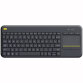 Logitech K400 Plus Tv teclado Hogar RF inalámbrico QWERTY Español Negro