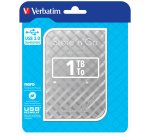 Verbatim Disco rigido portatile Store 'n' Go USB 3.0 da 1 TB Argento