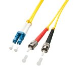 Lindy 2m LC/ST Cable de fibra óptica e InfiniBand Multicolor, Amarillo