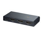 StarTech.com 2-Port 8K HDMI Switch, HDMI 2.1 Switcher 4K 120Hz HDR10+, 8K 60Hz UHD, HDMI Videoschakelaar 2 In 1 Out, Automatisch of Handmatig Schakelen, Inc. Power Adapter en Afstandsbediening